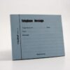 Guildhall Telephone Message Pads 101x127mm Blue (Pack 5) - 110Z