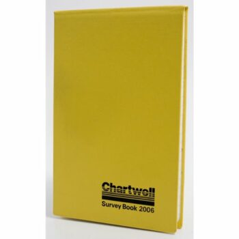 Chartwell Survey Field Book Lined Weather Resistant 130x205mm Yellow - 2006Z
