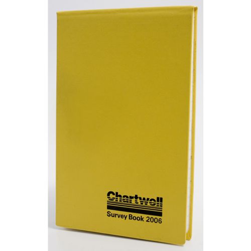 Chartwell Survey Field Book Lined Weather Resistant 130x205mm Yellow - 2006Z
