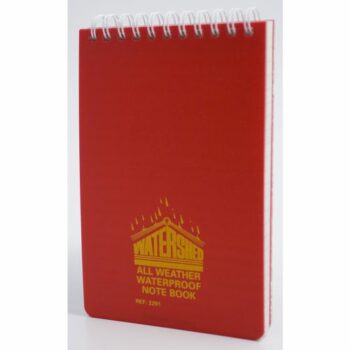 Chartwell Watershed Notebook 156x101mm Lined Red - 2291Z