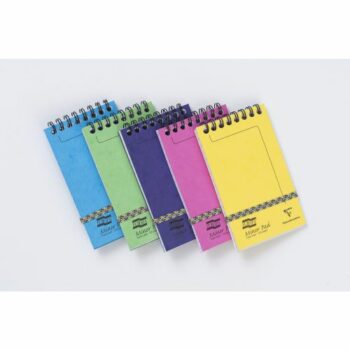 Europa Minor Pad Wirebound Pressboard Assorted Cover Ruled (Pack 20) 3151Z - 3151Z