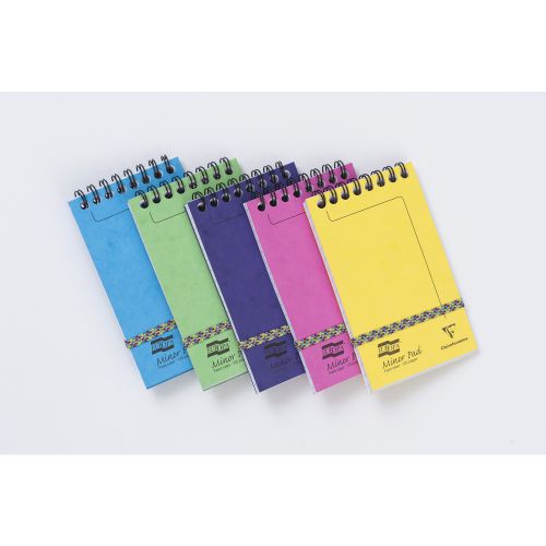 Europa Minor Pad Wirebound Pressboard Assorted Cover Ruled (Pack 20) 3151Z - 3151Z