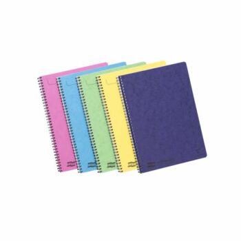Europa Notemaker A4 Wirebound Pressboard Assorted Cover Notebook Ruled (Pack 10) - 3154Z