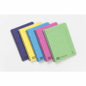 Europa Notemaker A5 Wirebound Pressboard Assorted Cover Notebook Ruled (Pack 10) - 3155Z