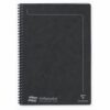 Europa Notemaker A4 Wirebound Pressboard Black Cover Notebook Ruled (Pack 10) - 4862