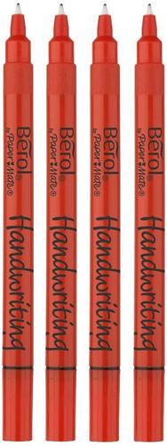 Berol Handwriting Pens Black Pack 200 2056778 Fusion Office