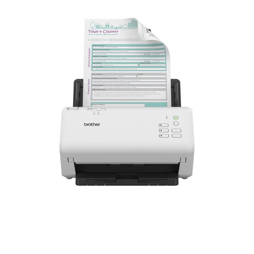 Brother Ads 4300n Network Desktop Scanner Ads4300nzu1 Fusion Office