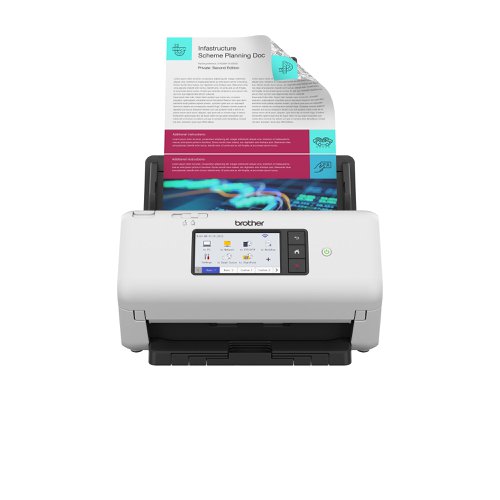 Brother Ads 4700w Desktop Document Scanner Ads4700wzu1 Fusion Office