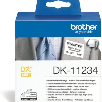Brother Dk 11234 Label Roll 60mmx86mm 260 Labels Dk11234 Fusion Office