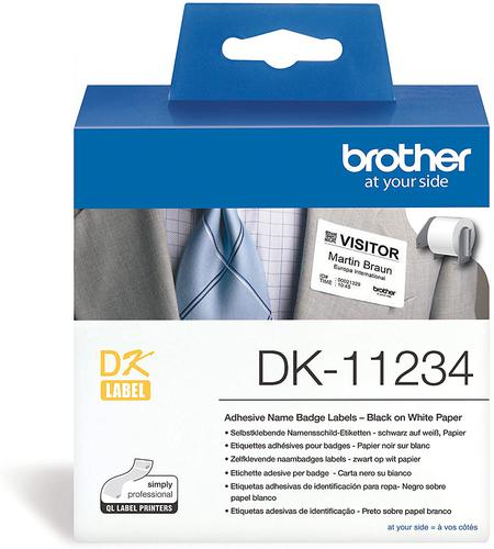 Brother Dk 11234 Label Roll 60mmx86mm 260 Labels Dk11234 Fusion Office