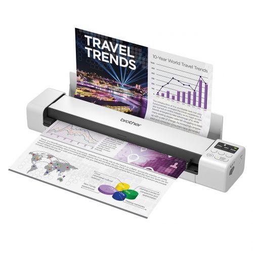 Brother Dsmobile Ds 940dw Wireless Portable Document Scanner Ds940dwtj1 Fusion Office