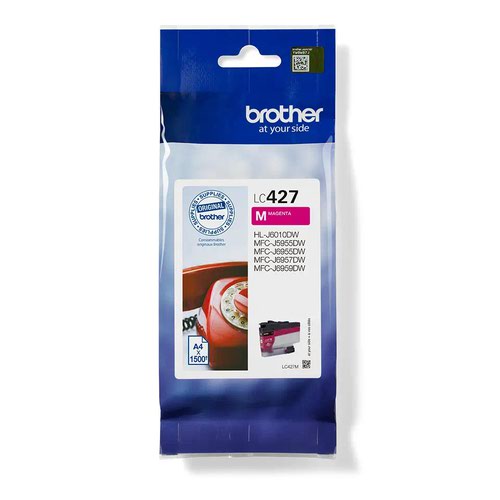 Brother Lc 427m Magenta Ink Cartridge Lc427m Fusion Office