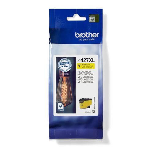 Brother Lc 427xly Yellow Ink Cartridge Lc427xly Fusion Office