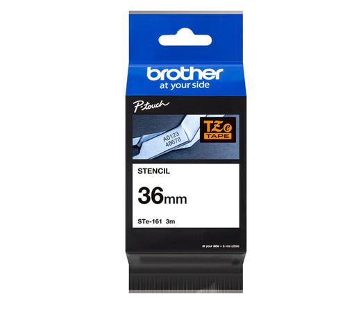 Brother Ste 161 Black Stamp Ptouch Ribbon 36mm X 3m Ste161 Fusion Office