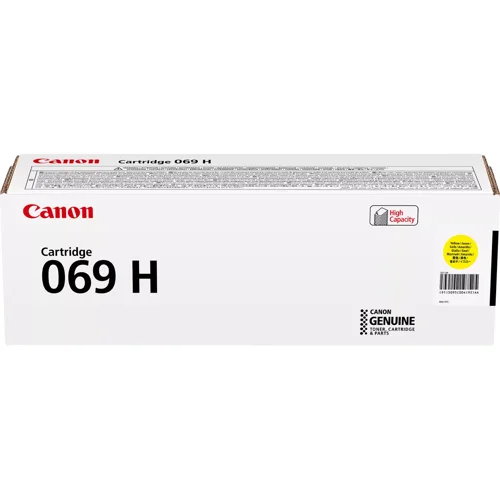 Canon 069h Yellow Laser Toner Cartridge 5095c002 Fusion Office