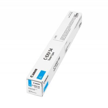 Canon C Exv54c Cyan Laser Toner Cartridge 1395c002 Fusion Office