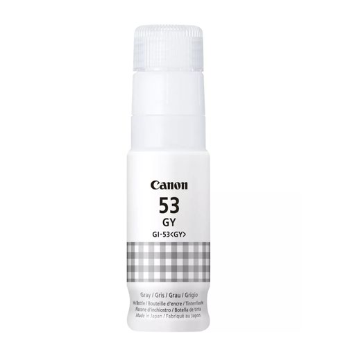 Canon Gi 53gy Grey Ink Bottle 60ml 4708c001 Fusion Office