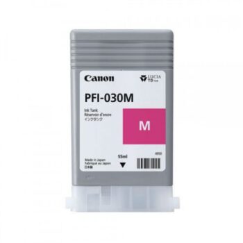 Canon Pfi 030m Magenta Inkjet Cartridge 55ml 3491c001 Fusion Office