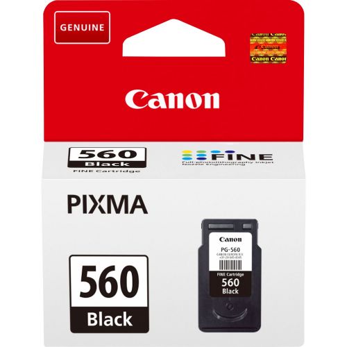Canon Pg 560 Black Inkjet Cartridge 3713c001 Fusion Office