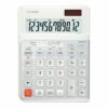 Casio De 12e We 12 Digit Big Ergonomic Desk Calculator De 12e We Wa Ep Fusion Office