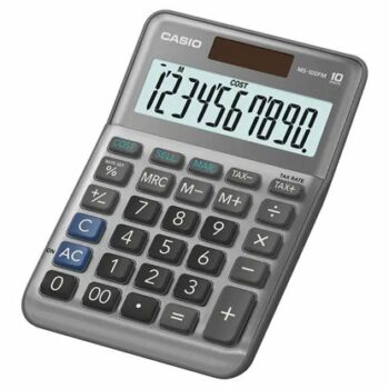Casio Ms 100fm 10 Digit Desk Calculator Ms 100fm Wa Up Fusion Office