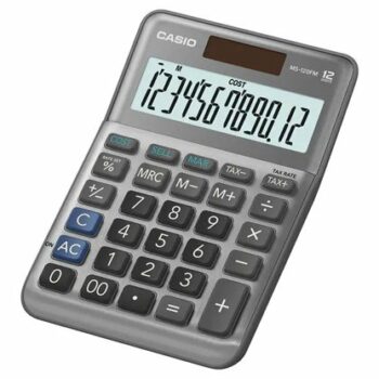 Casio Ms 120fm 12 Digit Desk Calculator Ms 120fm Wa Up Fusion Office