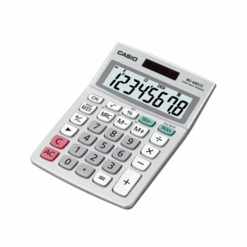 Casio Ms 88eco 8 Digit Desk Calculator Ms 88eco Wk Up Fusion Office