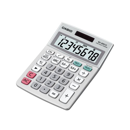 Casio Ms 88eco 8 Digit Desk Calculator Ms 88eco Wk Up Fusion Office