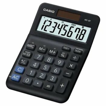 Casio Ms 8f 8 Digit Desk Calculator Ms 8f Wa Ep Fusion Office