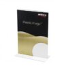 Deflecto Stand Up Sign Holder A5 Portrait Clear 47901 Fusion Office