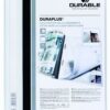 Durable Duraplus White Report Folders Extra Wide A4 Pack 25 257902 Fusion Office