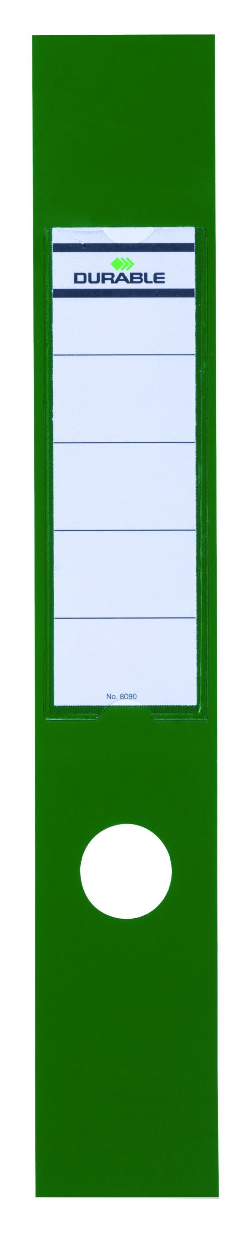 Durable Ordofix Spine Labels Green Pack 10 809005 Fusion Office