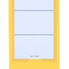 Durable Ordofix Spine Labels Yellow Pack 10 809004 Fusion Office