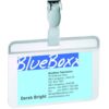 Durable Self Laminating Name Badges 54x90mm Pack 25 814919 Fusion Office