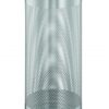 Durable Umbrella Stand Metal Perforated 285 Litre Silver 335023 Fusion Office