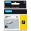 Dymo Rhino Industrial 18055 Heat Shrink Tube 12mmx15m Black On White 18055 Fusion Office