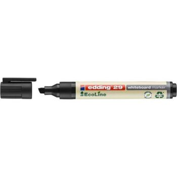 Edding 29 Ecoline Whiteboard Markers Chisel Tip Black Pack 10 4 29001 Fusion Office