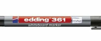 Edding 361 Whiteboard Markers Bullet Tip Black Pack 10 4 361001 Fusion Office