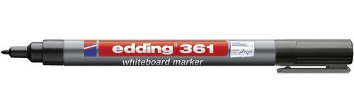 Edding 361 Whiteboard Markers Bullet Tip Black Pack 10 4 361001 Fusion Office