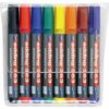 Edding 363 Whiteboard Markers Chisel Tip Assorted Pack 8 4 363 8 Fusion Office