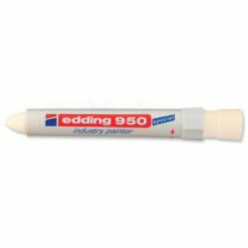 Edding 950 Industry Painter Permanent Markers Bullet Tip White Pack 10 4 950049 Fusion Office