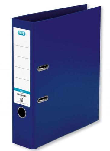 Elba A4 Lever Arch File Pvc 70mm Spine Width Blue 100025926 Fusion Office