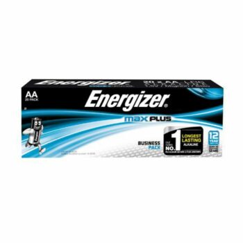 Energizer Max Plus Aa Alkaline Batteries Pack 20 E301323502 Fusion Office