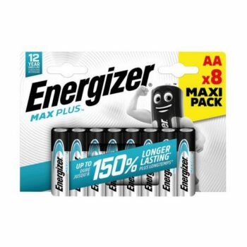 Energizer Max Plus Aa Alkaline Batteries Pack 8 E301324602 Fusion Office