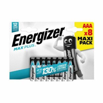 Energizer Max Plus Aaa Alkaline Batteries Pack 8 E301322502 Fusion Office