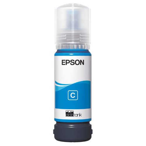 Epson 107 Ecotank Cyan Ink Bottle 70ml C13t09b240 Fusion Office