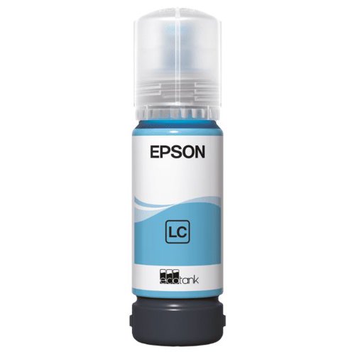 Epson 107 Ecotank Light Cyan Ink Bottle 70ml C13t09b540 Fusion Office