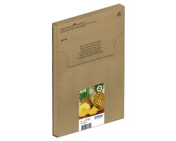 Epson Pineapple 604 4 Colour Multipack Easymail Inkjet Cartridges C13t10g64510 Fusion Office