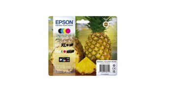 Epson Pineapple 604xl 4 Colour Multipack Inkjet Cartridges C13t10h94010 Fusion Office
