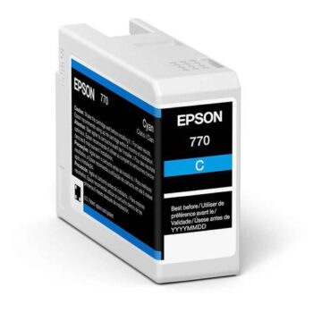 Epson Pro10 T46s2 Cyan Inkjet Cartridge 25ml C13t46s200 Fusion Office